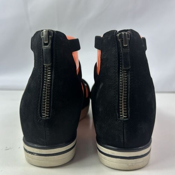 Eileen Fisher Skill Tumbled Nubuck Womens Sandal - Picture 5 of 13